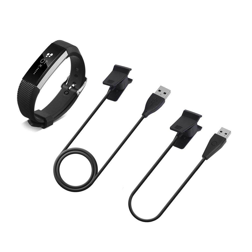 Portabel Yang Bagus Penggantian USB Pengisi Daya Kabel Pengisian Kabel untuk Fitbit Alta Hitam-Internasional