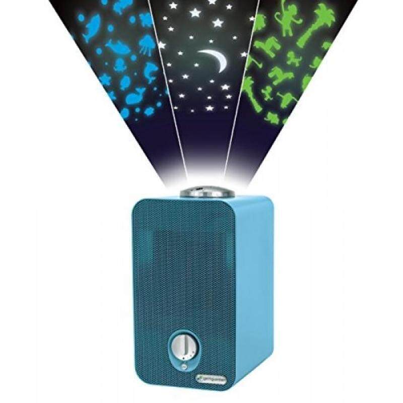 GermGuardian AC4150BLCA Night-Night 4-in-1 Air Purifier, HEPA Filter, UV-C Sanitizer, Captures Allergens, Smoke, Odors, Mold, Dust, Germs, Pets, Smoker, Projector, Germ Guardian Air Purifier, Blue - intl Singapore