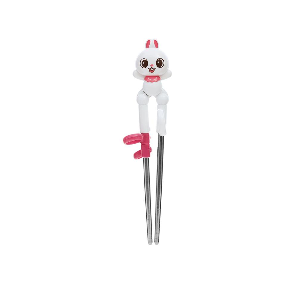 Edison Friends Stainless Chopsticks Rabbit (Right-Handed)