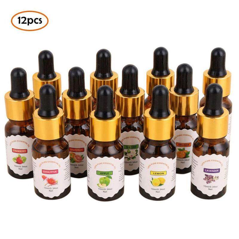 oanda 12pcs Daily Use Of Natural 10 Ml Essential Oil To Enhance To Remove The Useful Smell Of Home / Office Singapore