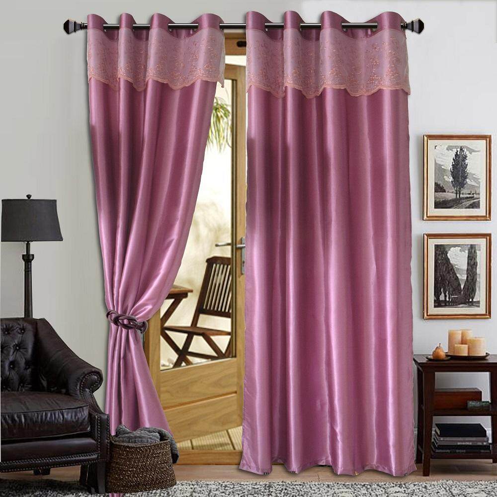 Stella Eyelet with Embroidary Top Valance - Lavender.jpg