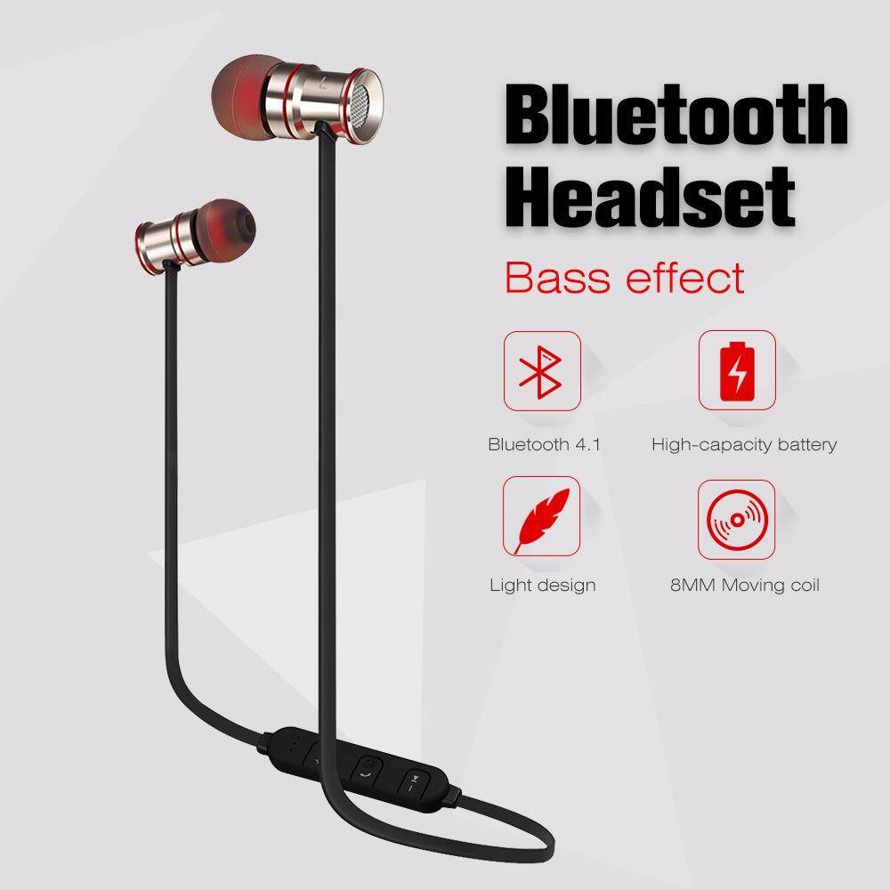 Aipal Bluetooth Earphones Magnetic Hook Wireless Bluetooth Headphones Stereo Sport Headsets - Intl Agustus 2018 - 3 Aipal bluetooth Earphones Magnetic hook Wireless Bluetooth Headphones Stereo Sport headsets - intl - 3