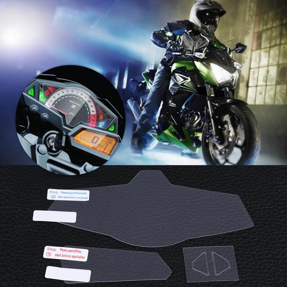 Screen Protector Cluster Scratch Protection Film Screen Protector for Kawasaki Z300 Ninja300 EX300 Z250 13-16 - intl