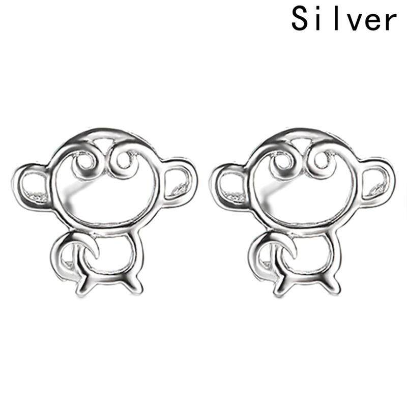 Fancyqube new Little Monkey King small stud earrings for young women girls children earrings wholesale - intl