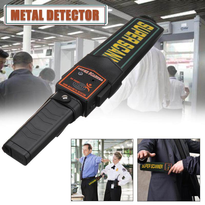 Genggam Detektor Logam Portabel Keamanan Pemindai Super Tongkat Bandara Body Scan-Intl