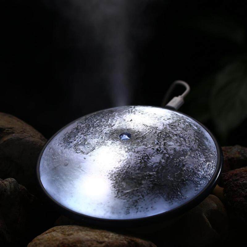 yazhang Moon Shape Humidifier USB Mini Aromatherapy Whisper-Quiet Essential Oil Diffuser 3 Hours Automatic Shut Off For Home Yoga Bedroom Singapore