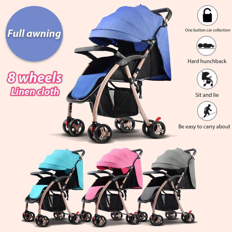 Newborn Lightweight Compact Fold Baby Stroller Prams Pushchair Travel Carry On - intl Singapore