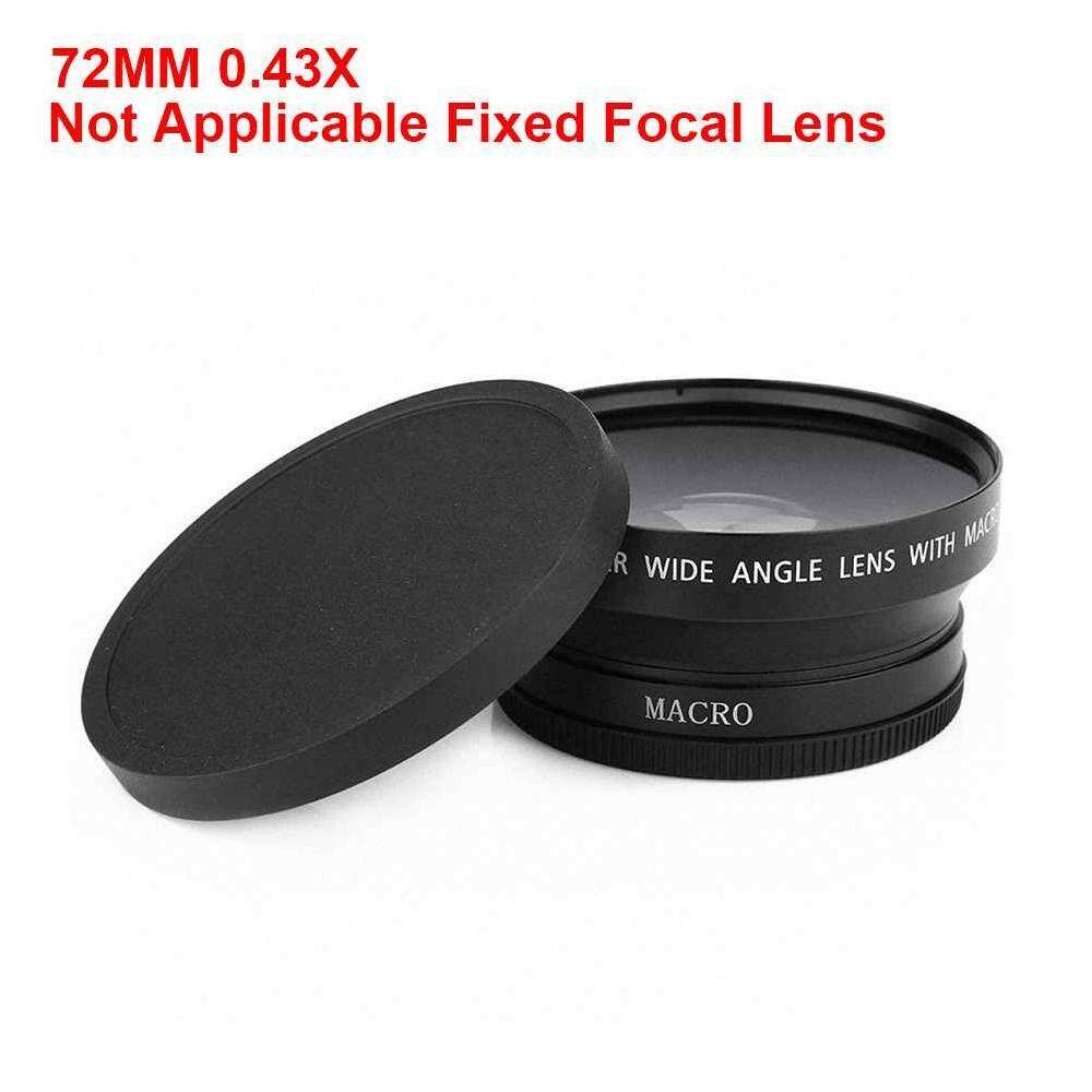 Ytri 72 Mm 0.43X Makro Sudut Lebar Lensa Kamera untuk Semua 72 Mm Perkakas Bertualang Lensa Kamera Ialah-Intl