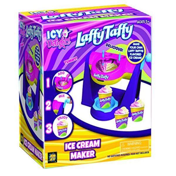 Amav Mainan Laffy Taffy Es Krim Maker Mesin Mainan-DIY Membuat Es Krim Anda Sendiri-Membuat Dua Rasa sekaligus-Internasional