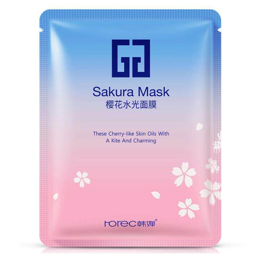 ( 10 pieces)Rorec Sakura Cherry Blossoms Facial Mask