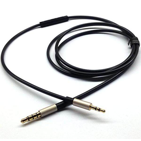 Almm Hitam Baru Penggantian Kabel Audio dengan Volume Jarak Jauh Mikrofon untuk Iphone Ipod Ipad untuk JBL Synchros S300 S300I S300a s500 S700 S400BT J56BT E40BT E30 E40 E50BT S400BT Headphone Oleh Baru Neomusicia-Internasional