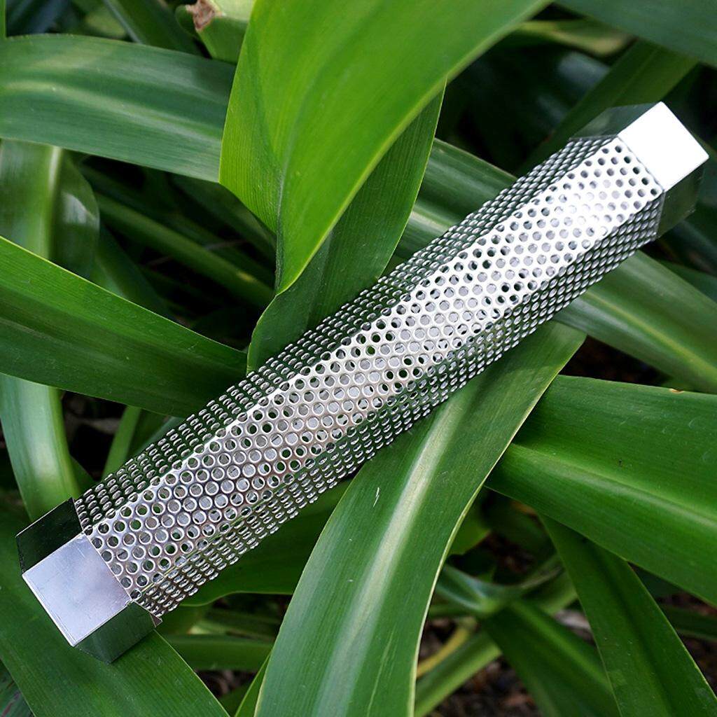 BolehDeals Outdoor BBQ Smoker Tube Hot/Cold Smoking Smoker Generator Stainless Steel 6inch Hexagon - intl