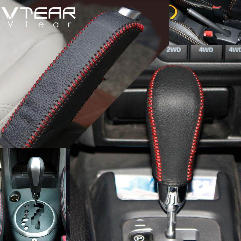 HANDBRAKE GAITER red stitch FITS SUZUKI SWIFT 2004