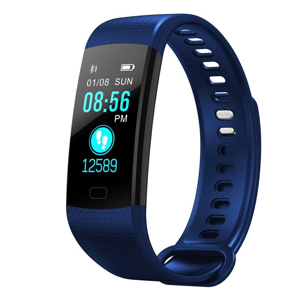 Y5 Wristband Heart Rate Blood Pressure Monitor Bluetooth Smart Watch IP67 Water Proof Fitness Tracker Smart Bracelet For Android And IOS Phone