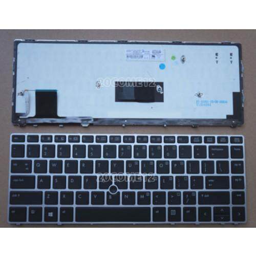 Untuk HP EliteBook Folio 9470 M Keyboard Backlit 697685-001 702843-001 AS-Internasional
