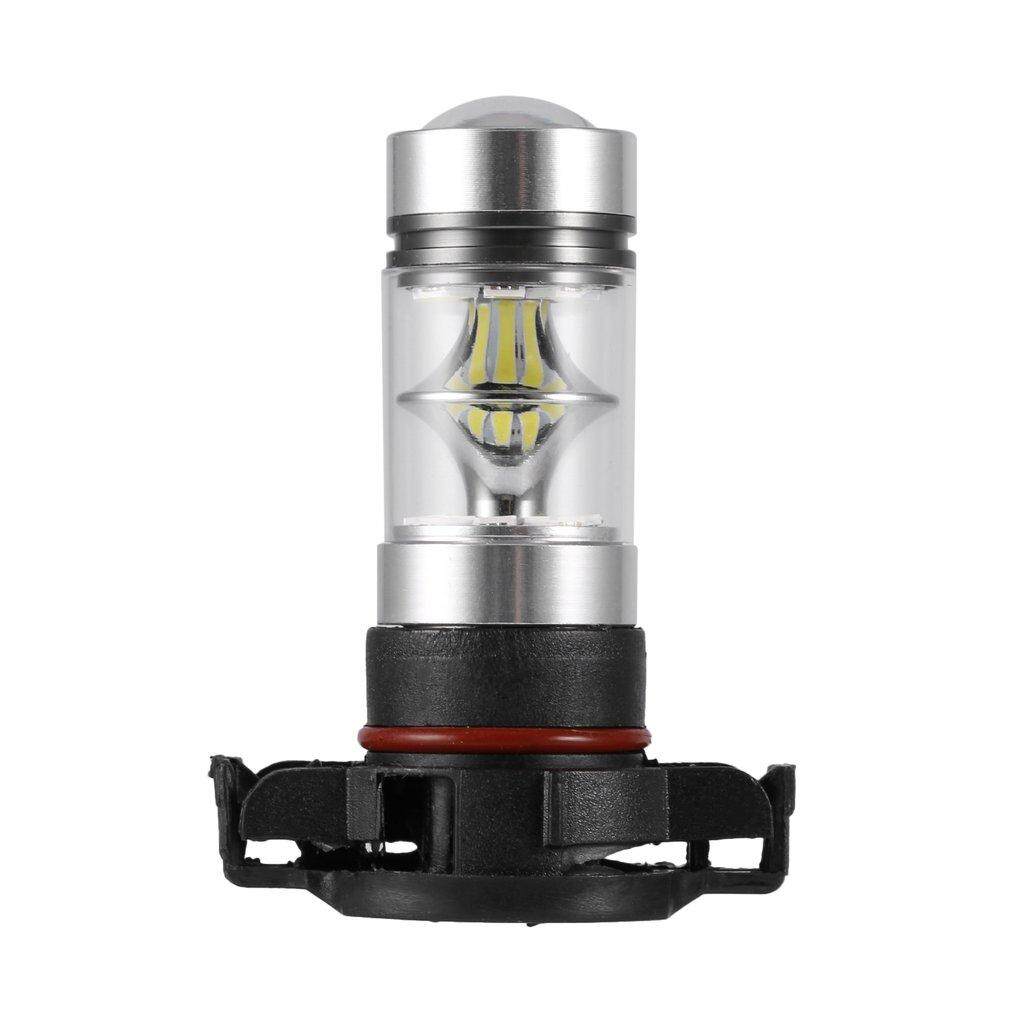 Ge 2X100 W Daya Tinggi H16 5201 5202 6000 K LED Kabut Ringan Mobil Mengemudi Bohlam