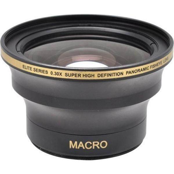 58 Mm & 52 Mm 0.30x Konversi Fisheye Lensa dengan Macro untuk Nikon D3100, D3200, D3300, d5000, D5100, D5200, D5300, D5500, D7000, D7100, D7200, D90, D300, d600, D610, D700, D750, D800, D810 DSLR Kamera-Internasional