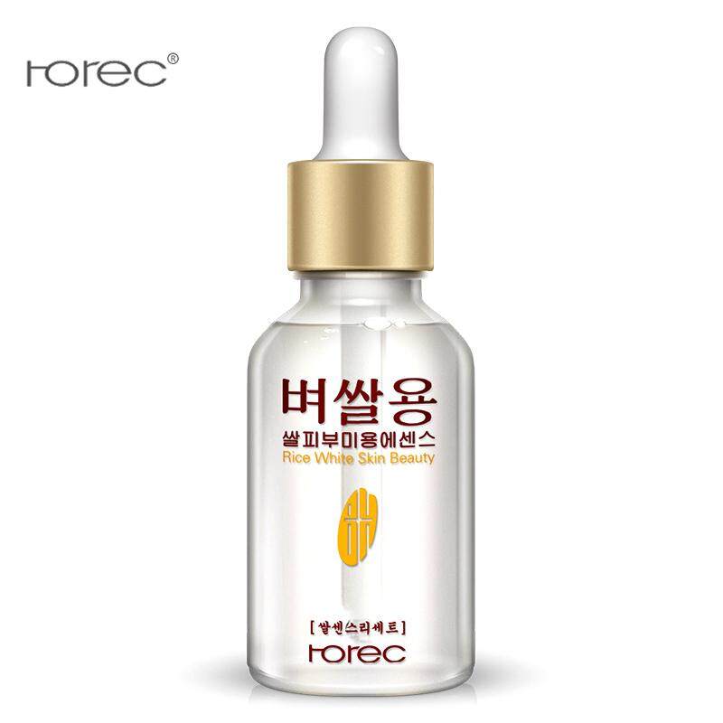 【ORIGINAL】Whitening Protein Serum Rorec White Rice Hyaluronic Acid Moisturizing Brightening Whitening Serum 15ml Nourishing Anti-Aging Anti-Wrinkle Skin Face Care Essence Korea Cosmetic‬