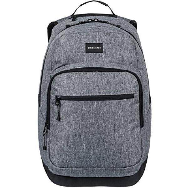 Quiksilver Pemuda Schoolie Khusus Aksesoris Ransel-Light Grey Heather, 1SZ-Intl