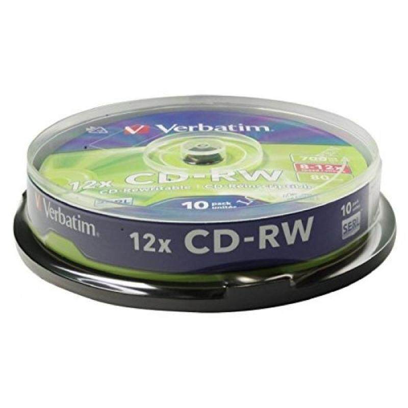 Verbatim DataLifePlus - 10 x CD-RW - 700 MB 8x - 10x - storage media - intl