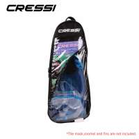 Cressi Snorkeling Fin Bags Diving Equipment Flipper Package Bag Easy Carry Perfect for Snorkel Fins set