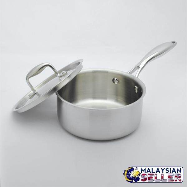 [20cm] Multifunction Stainless Steel Milk Cooker Pot with Lid
