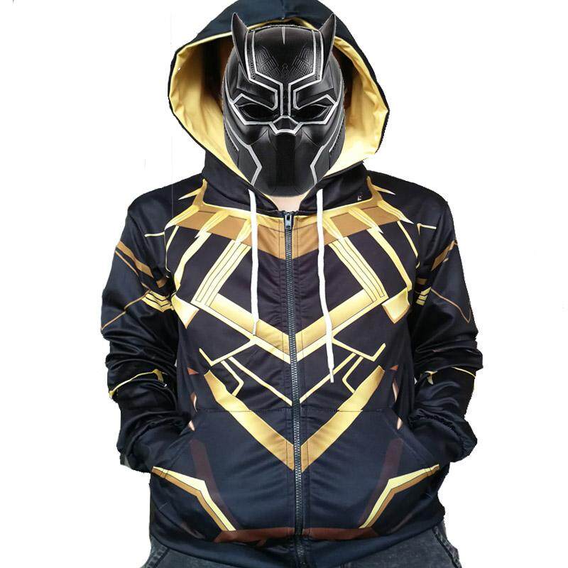 New Black Panther Jabari Leader M'Baku Cosplay Men's Women's Hoodies 3D Print Zipper Hooded Coat Jacket Sweatshirt Sportwear Tracksuits Zippers Tops August 2018 - 3 New Black Panther Jabari Leader M'Baku Cosplay Men's Women's Hoodies 3D Print Zipper Hooded Coat Jacket Sweatshirt Sportwear Tracksuits Zippers Tops - 3