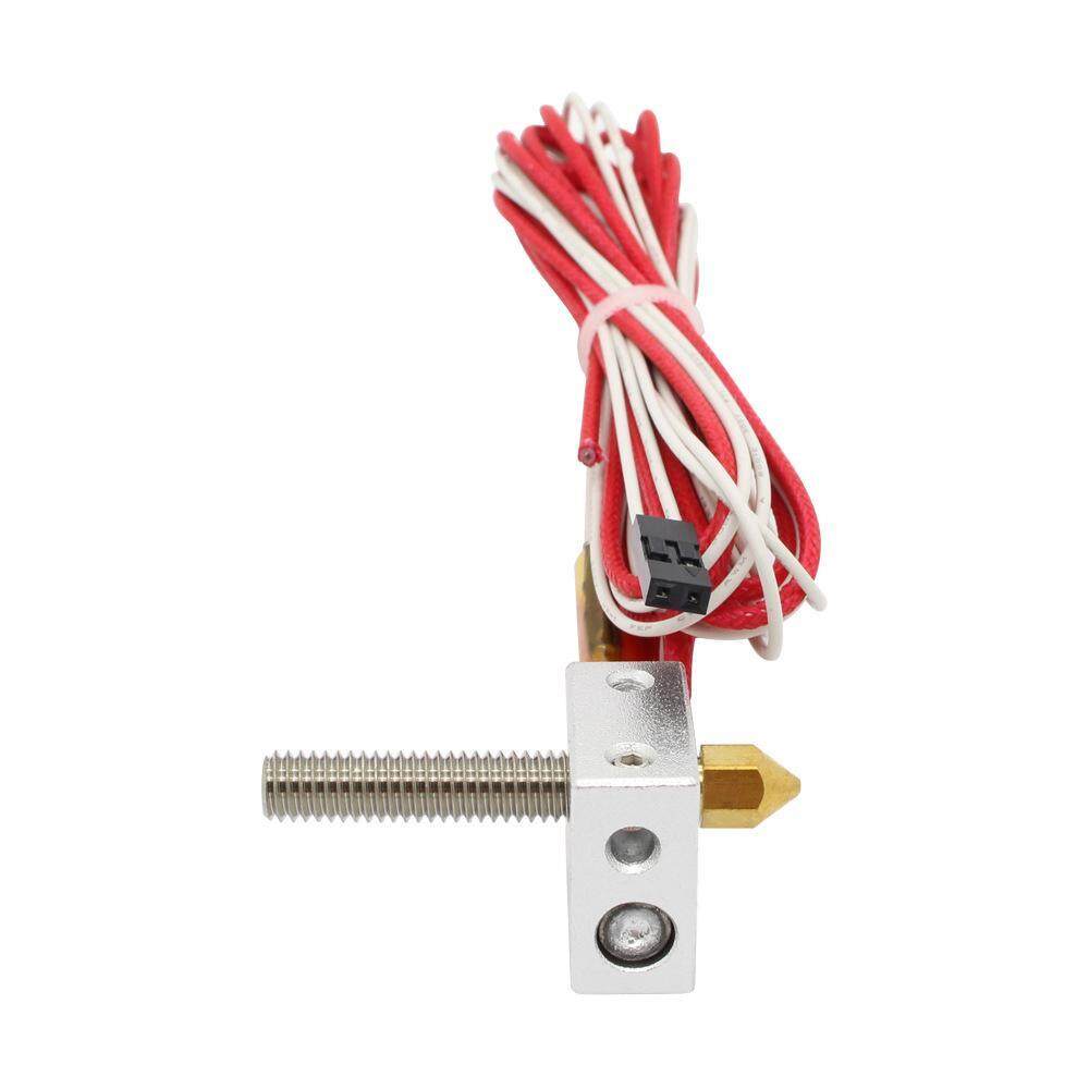 Qooyonq Pilihan Terbaik Dirakit Extruder Partc untuk 3D Printer 1.75 Mm Filamen Umpan LANGSUNG 12 V Extruder 0.4 Mm Nozzle
