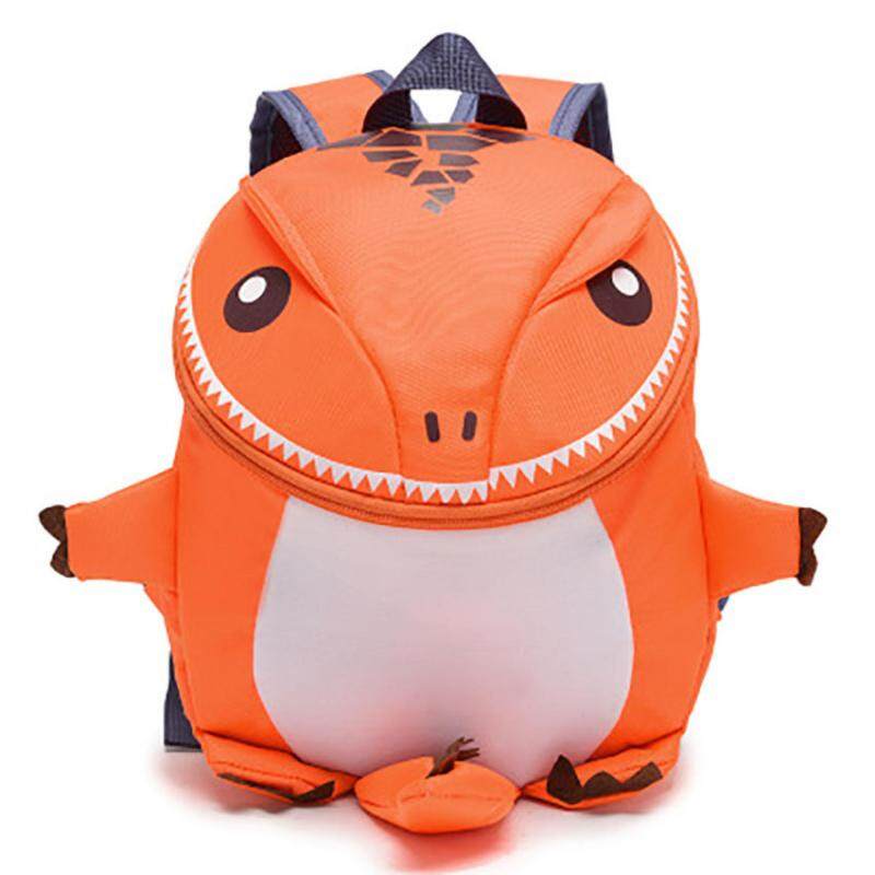 Unique2017 3D Dinosaur Shape Preschool Backpack Kindergarten Nursery School Kids Childrens Backpack Toddler Junior Cartoon Bag with Harness Safety Backpack - intl