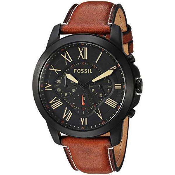 Fossil Pria FS5241 Grant Mesin Perekam Akurat Koper Tas-Internasional