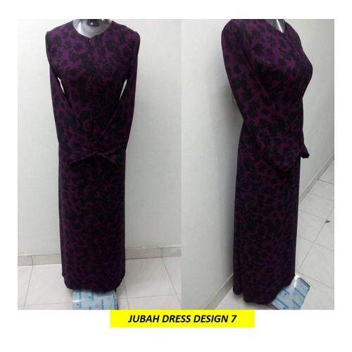 [Pre-Order] Muslimah Wear- Modern Jubah Princess Dress Collection 108A JD Design 7 (Violet) (ETA: 2023-05-31)