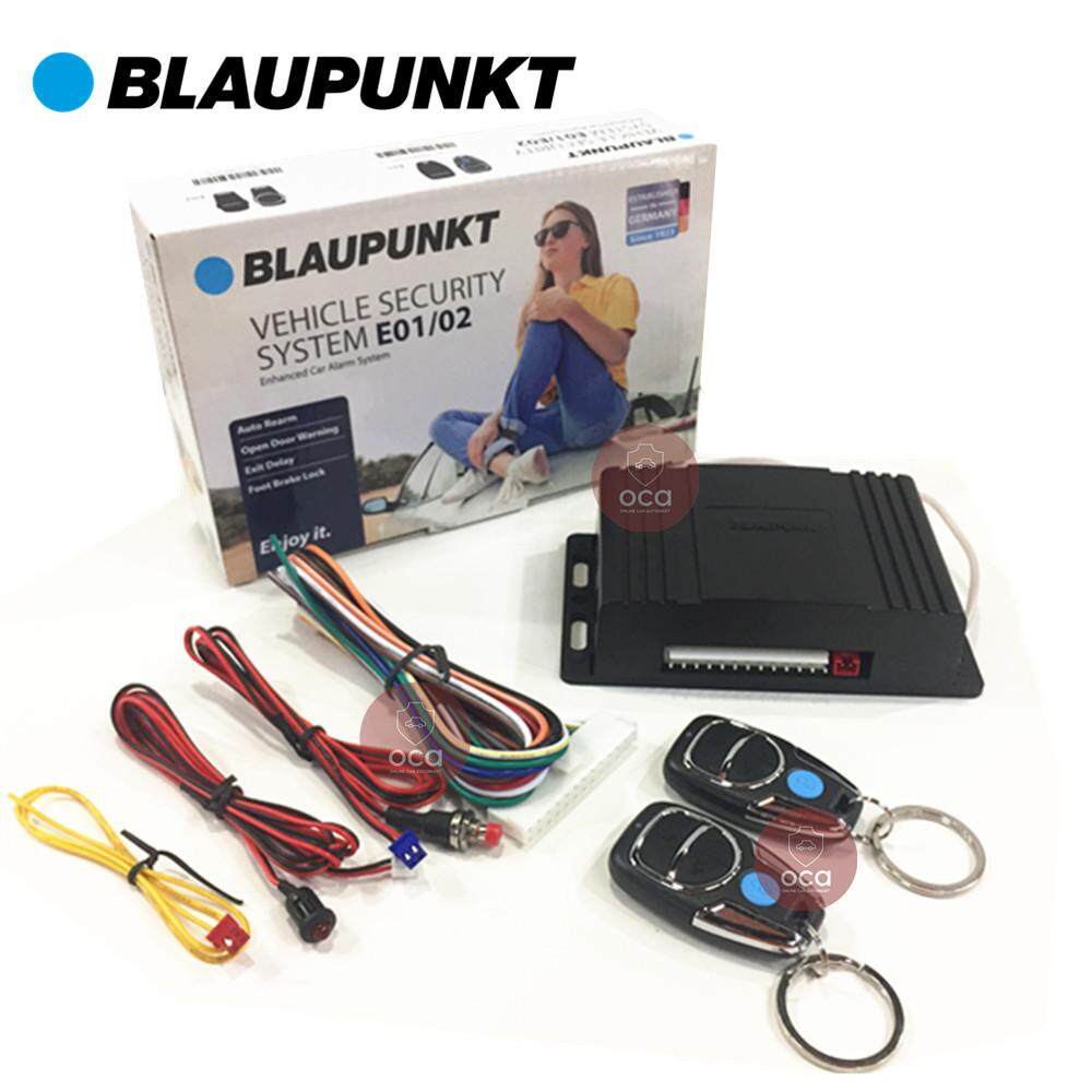 Blaupunkt Car Alarm System With Brake Lock Function Vehicle Security Alarm System E02 (13Pin)