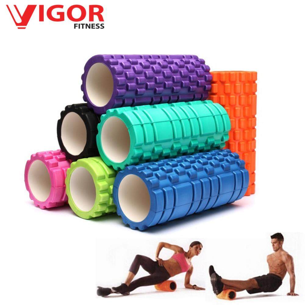 Gym Yoga Exercise Fitness EVA Foam Hollow Roller Physio Massage Equipment
