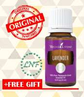 Young Living Lavender Essential Oil (15ml) + Free Glass Roller Bottle 10ml