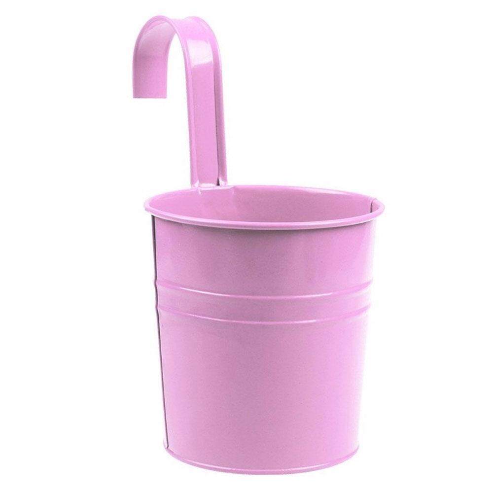 zoowop Funky Flower Pot, Colored Hanging Flower Pots in Mini Size, Garden Balcony Cast Iron Flower Pot Planters for Plant and Flower or Other Organization By Aolvo - intl