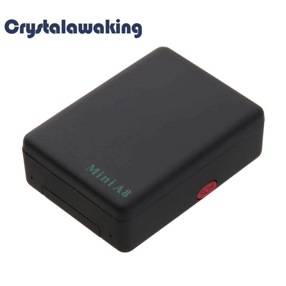 Mini A8 Pelacak Lokasi GPS Mobil Waktu Nyata Kids Pet Pelacakan Power Adaptor (Hitam)