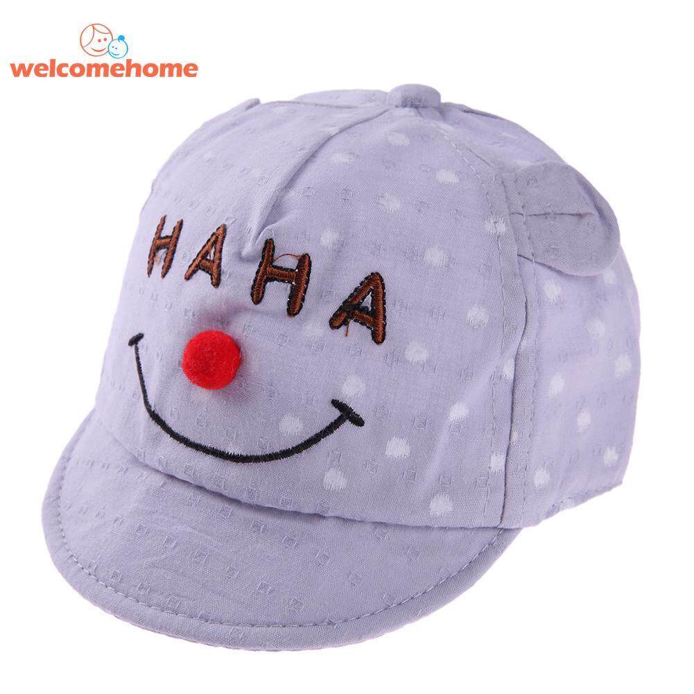 Musim Semi Kartun Korea Kapas Huruf Gambar Bayi Bisbol Topi Lembut Pinggiran Tutup-Internasional