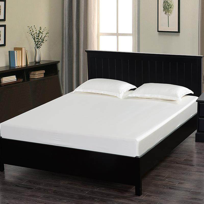 Si huang silk piece heavyweight bed sheets fitted bedsheet