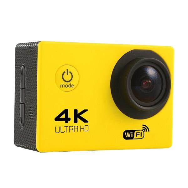 Soocoo F60 Olahraga Kamera Aksi 4 K WIFI Allwinner V3 Chipset OV4689 16.0MP Sensor Gambar HD untuk Kegiatan Luar Ruangan Kuning -Internasional