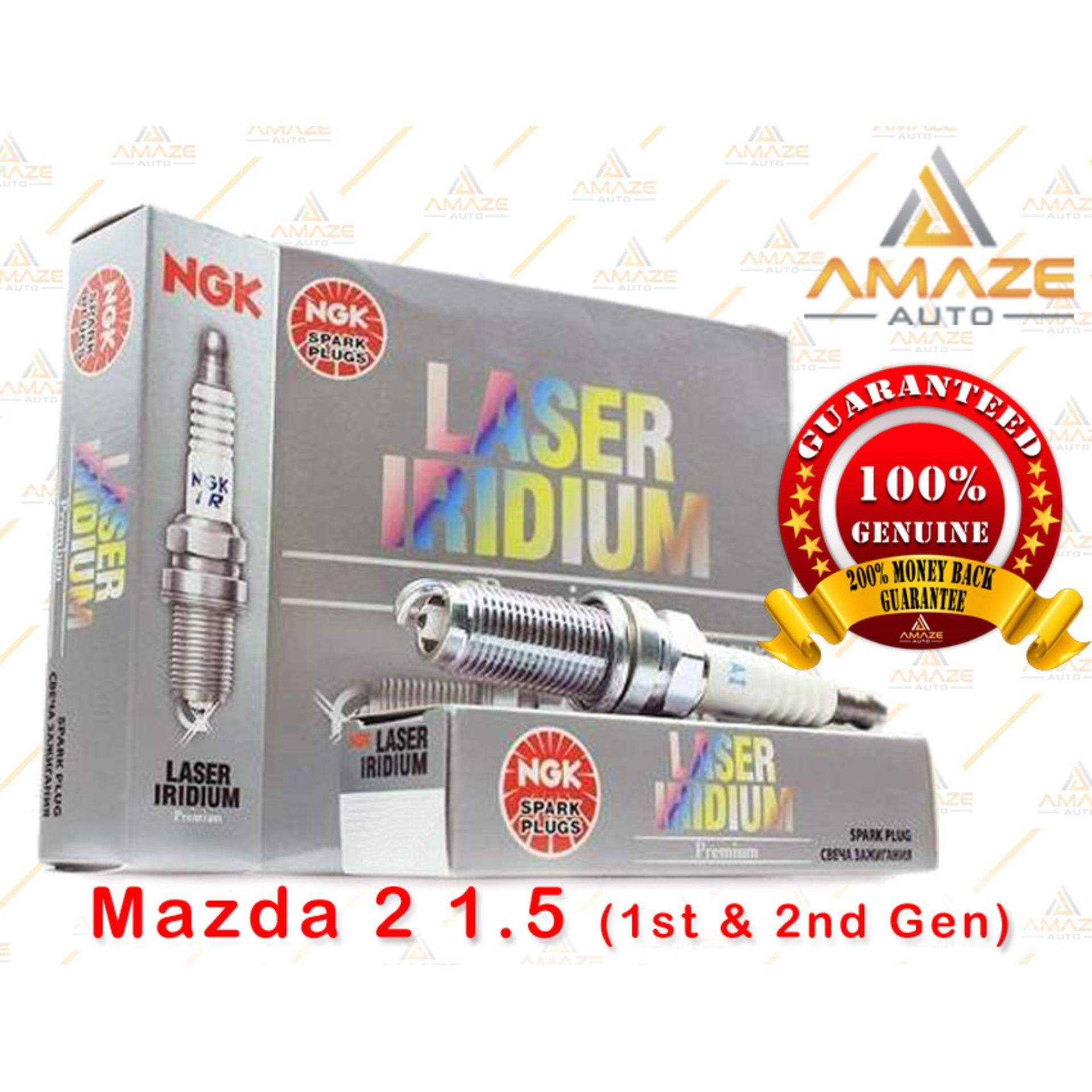 NGK Laser Iridium Spark Plug for Mazda 2 1.5 (09 - 14)