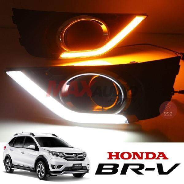 Daylight Fog Lamp Frame LED 2-tone Running LED Bar for Honda HRV