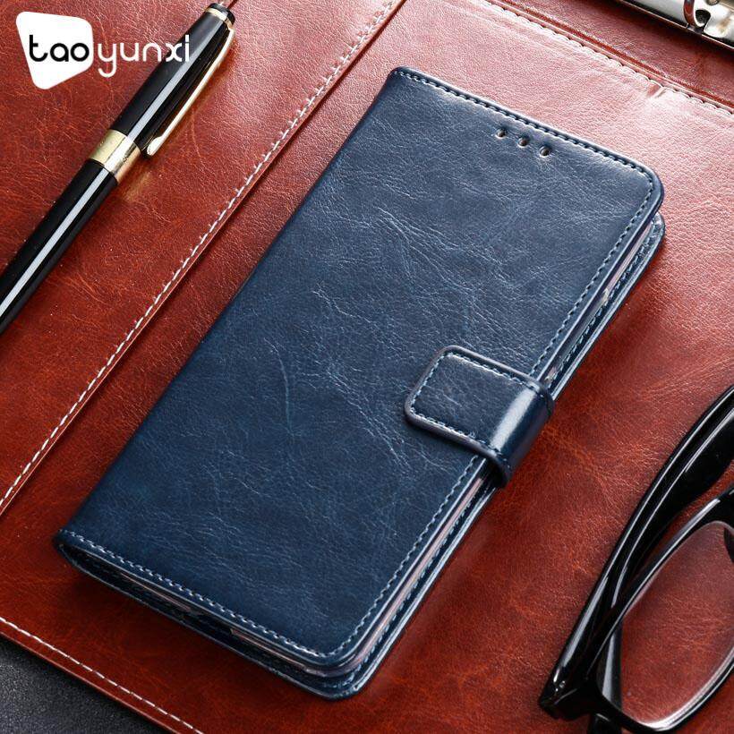 Taoyunxi Telepon Kulit PU Case S untuk ZTE Blade V7 Lite V6 Plus ZTE Blade A2 BV0720 5.0 Sarung Pelindung Inci Flip Pelindung Dompet Anti Debu sarung Selular
