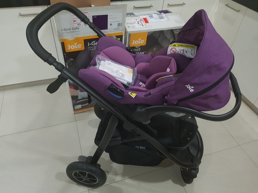 joie purple stroller