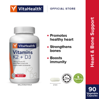 VitaHealth Vitamins K2 + D3 [Expiry 3/2028]