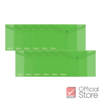 Elephant 1-Button Clear Pocket Folder (12 Pcs/Pack) 421A4 (PK)