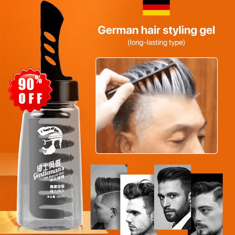 Lanrui Men's hair styling gel Strong Hold 260ml | Lazada PH