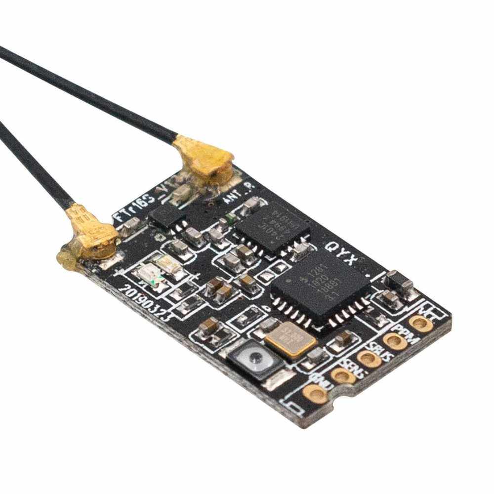 FLYSKY FTR16S 2.4G 16CH Receiver Dual Antenna PPM IBUS SBUS PPM Output AFHDS3 Protocol for RC Drone PL18 Transmitter FRM302 RF Module (Standard)