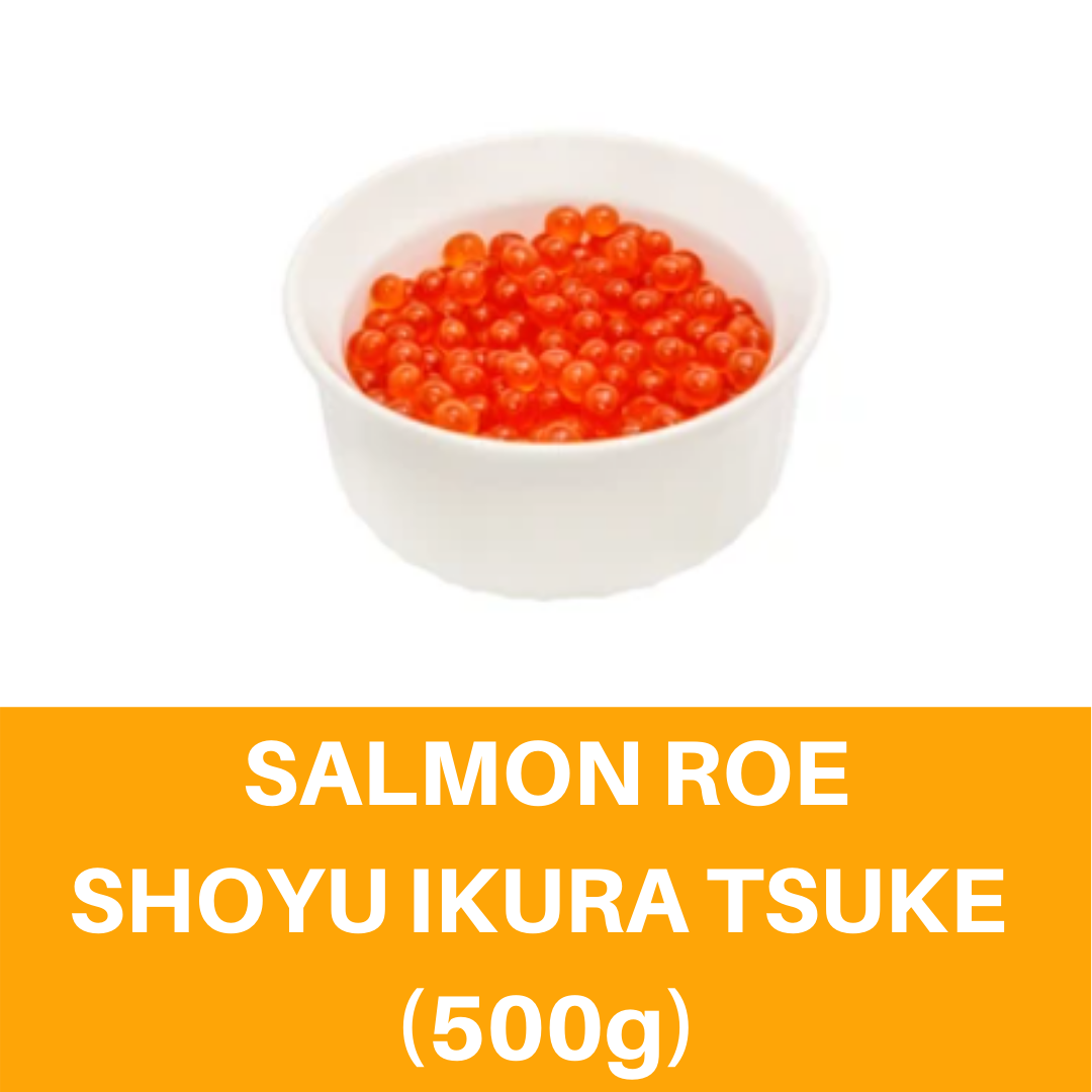 Salmon Roe Shoyu Ikura Tsuke (500g) Senri Seafood 三文鱼籽 Ikan Salmon Roe