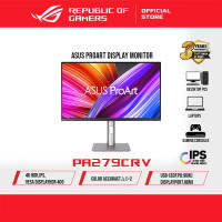 ASUS ProArt Display PA279CRV Professional Monitor – 27-inch IPS 4K UHD (3840 x 2160) 99% DCI-P3 99% Adobe RGB Color Accuracy ΔE ＜ 2 Calman Verified USB-C PD 96W VESA DisplayHDR 400 VESA MediaSync Ergonomic Stand Green Sustainability
