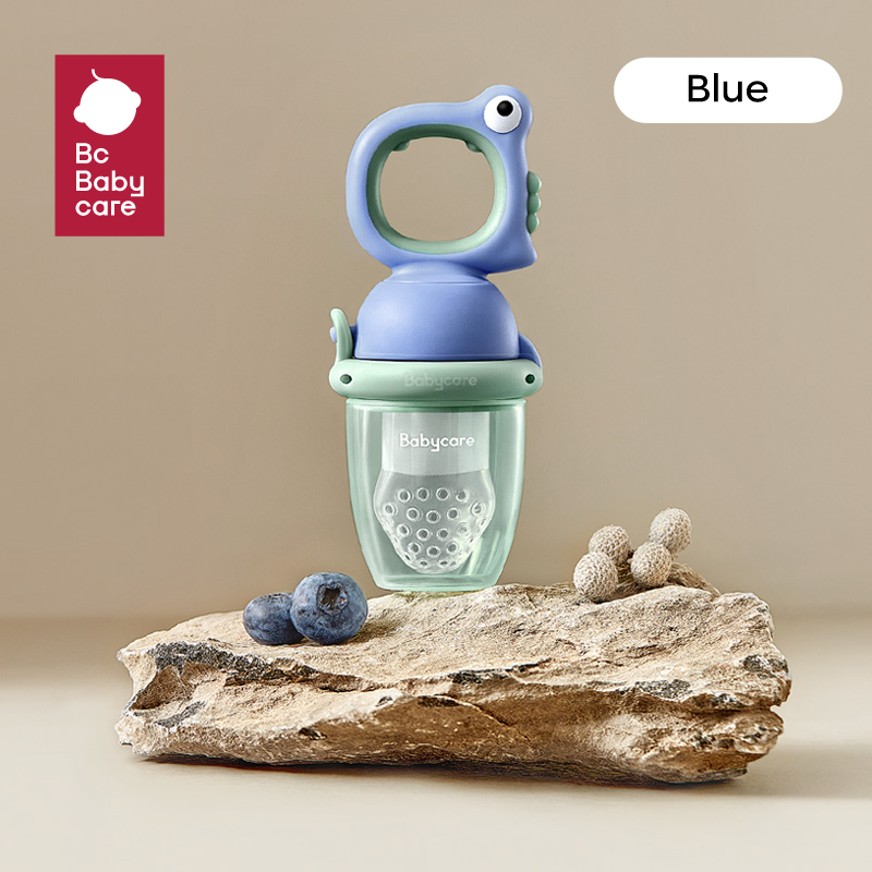 Bc Babycare Baby Food Feeder Fruit Feeder Pacifier S+L Infant Teething Toy Teether Includes Additional Silicone Sacs